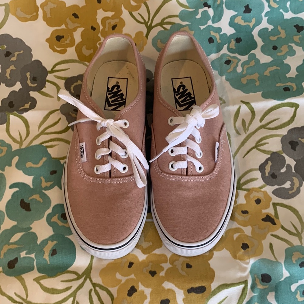 Vans light peachy tan womens sneaker